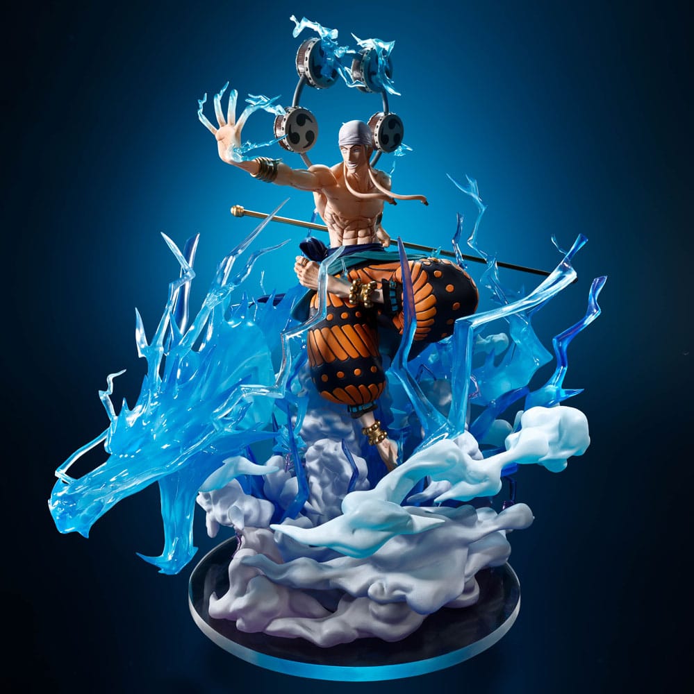 One Piece Figuarts ZERO Extra Battle PVC Statue Eneru -Sixty Million Volt Lightning Dragon- 32 cm