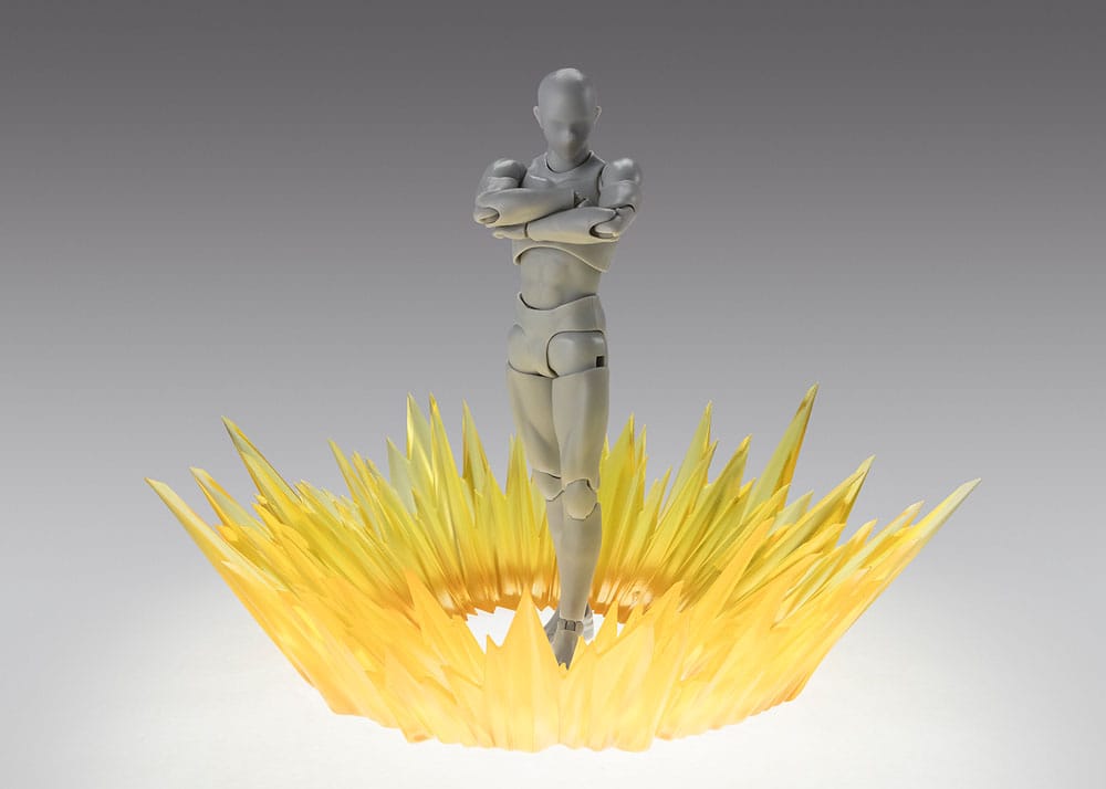 Tamashii Effect Action Figure Accessory Shock Impact Yellow Ver. for S.H.Figuarts