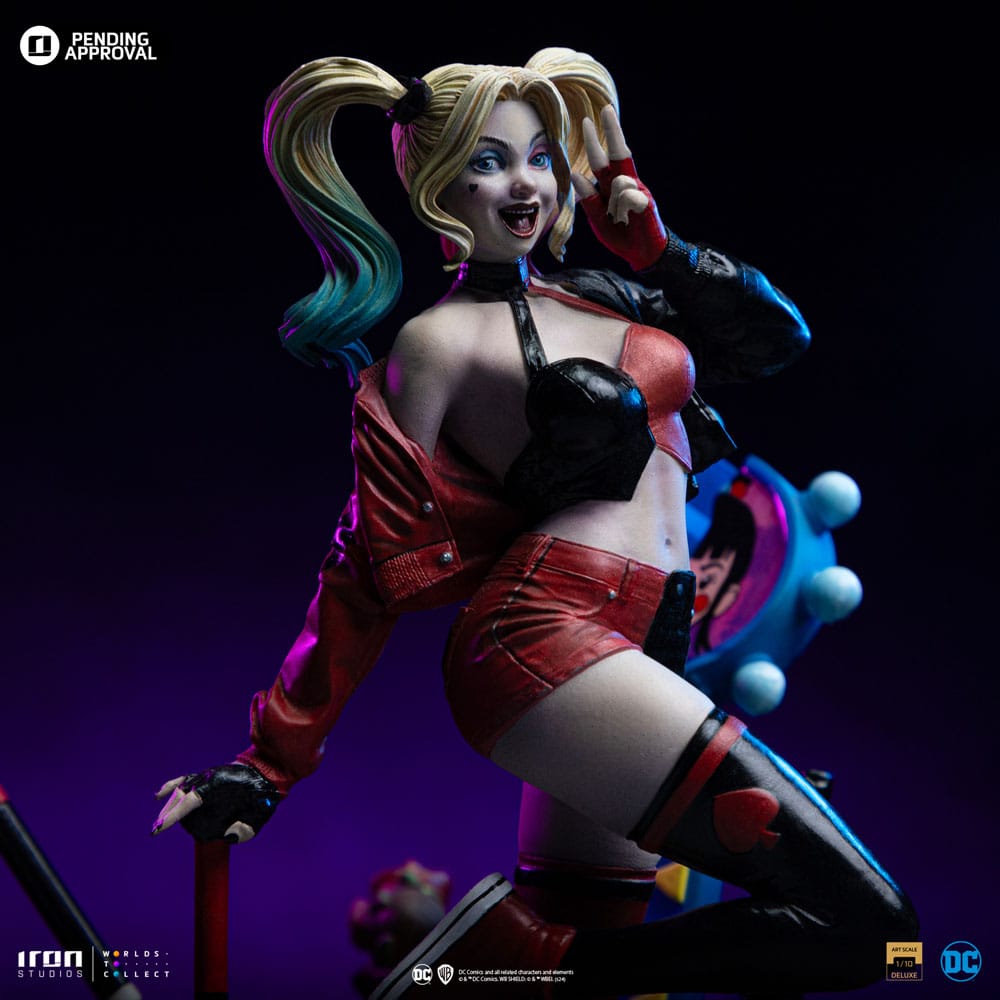 DC Comics Deluxe Art Scale Statue 1/10 Harley Quinn (Gotham City Sirens) 22 cm