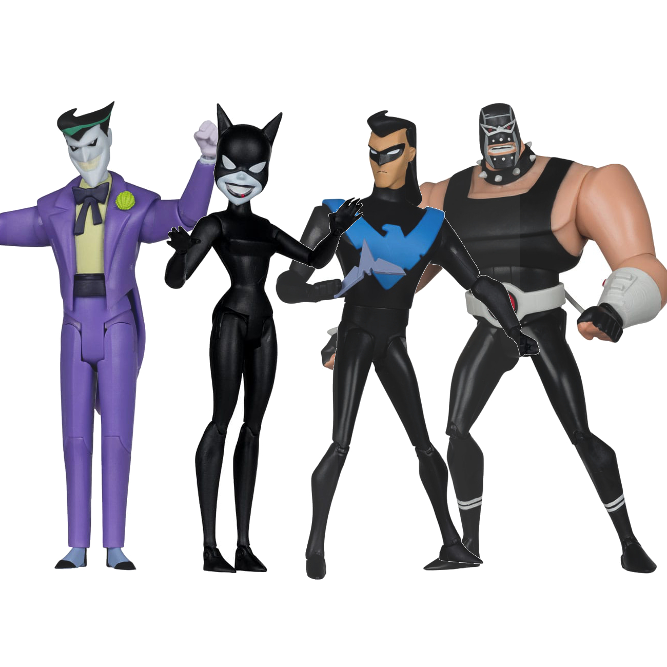 DC Direct Action Figure The New Batman Adventures Bane / Joker / Catwoman 15 cm