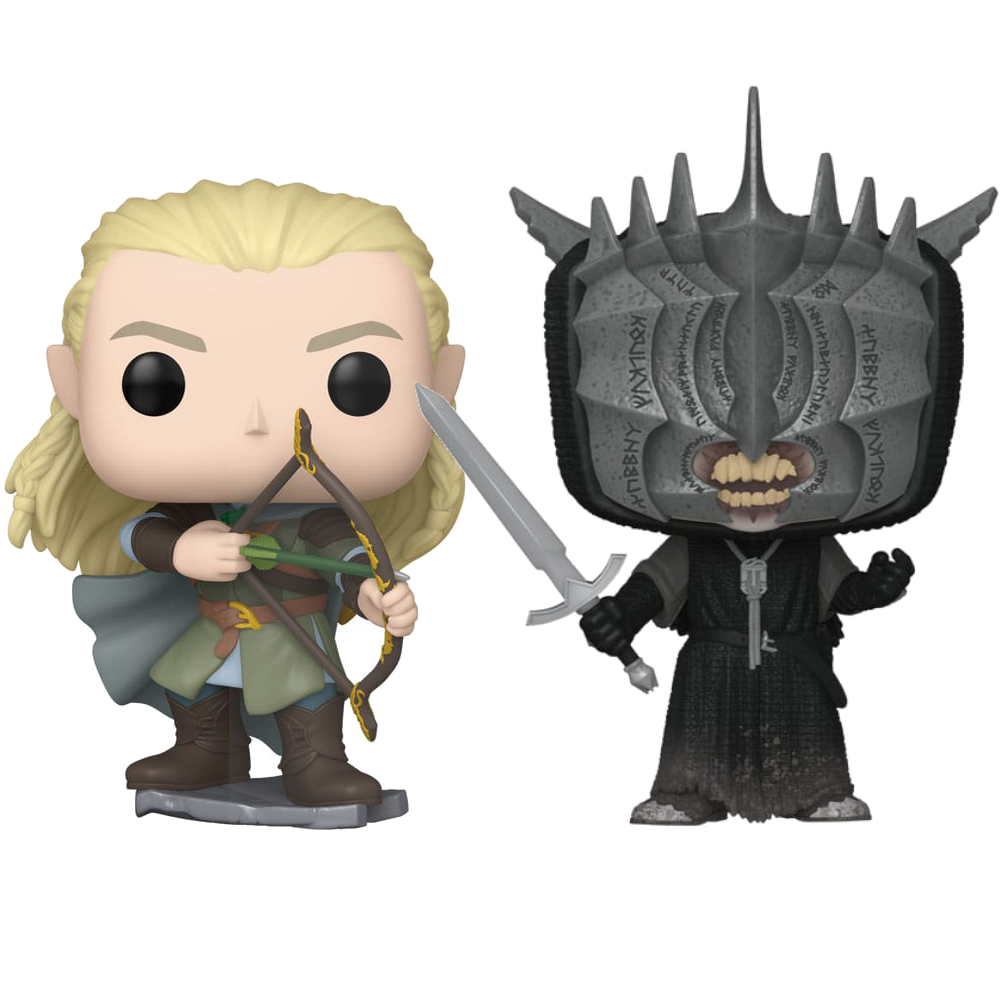 Lord of the Rings POP! Movies Vinyl Figure Mouth of Sauron / Legolas 9 cm