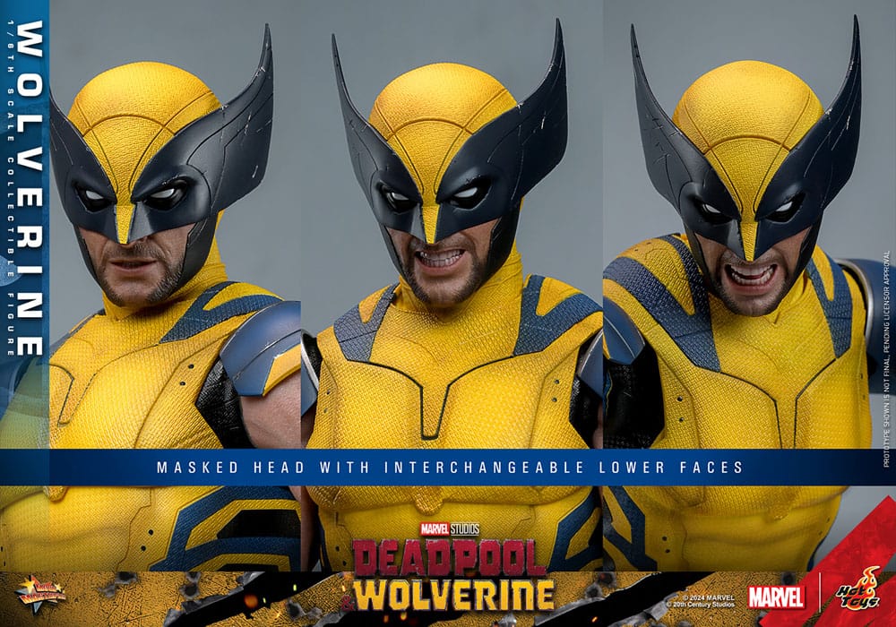 Deadpool & Wolverine Movie Masterpiece Action Figure 1/6 Wolverine 31 cm