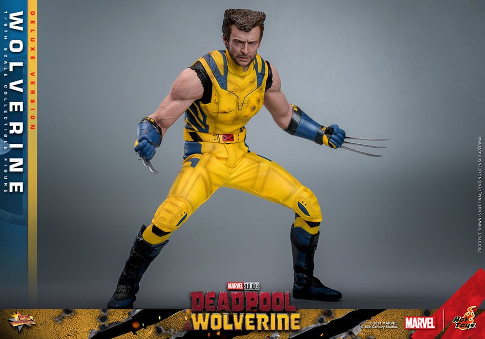 Deadpool & Wolverine Movie Masterpiece Action Figure 1/6 Wolverine (Deluxe Version) 31 cm