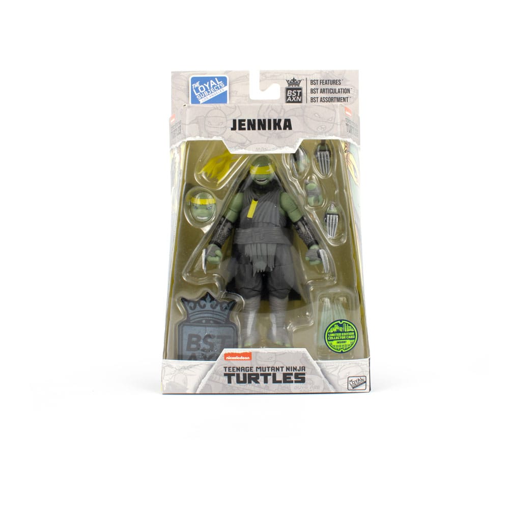 Teenage Mutant Ninja Turtles BST AXN Action Figure Jennika / Foot Assassin (IDW Comics) 13 cm