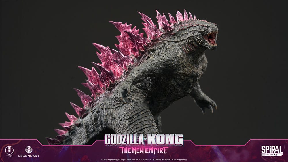 Godzilla Hall of FamePVC Statue Godzilla 2024 Evolved Form (Heat Ray Version) 27 cm