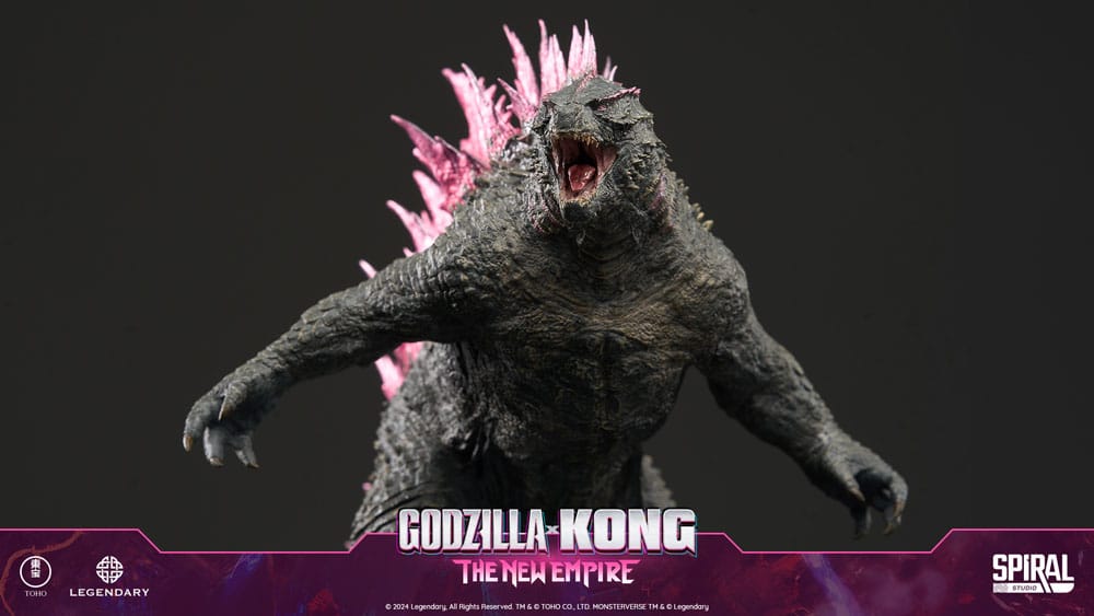 Godzilla Hall of FamePVC Statue Godzilla 2024 Evolved Form (Heat Ray Version) 27 cm