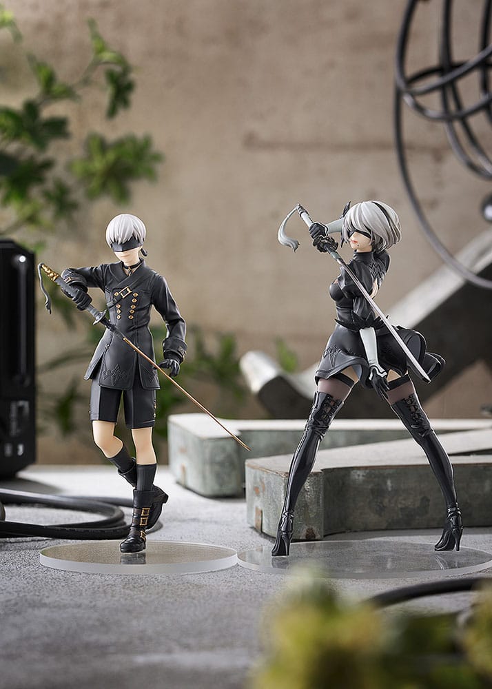 Nier Automata Ver 1.1A Pop Up Parade PVC Statue 9S/2B YoRHa No.9/2 Type S/B 16 cm