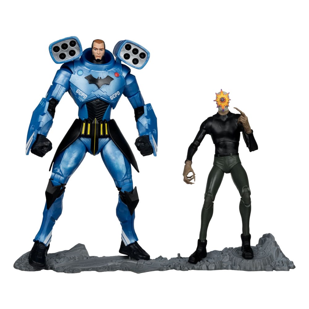 DC Multiverse Action Figure 2-Pack Rookie & Mr. Bloom (Batman: Endgame) (Gold Label) (SDCC) 18 cm