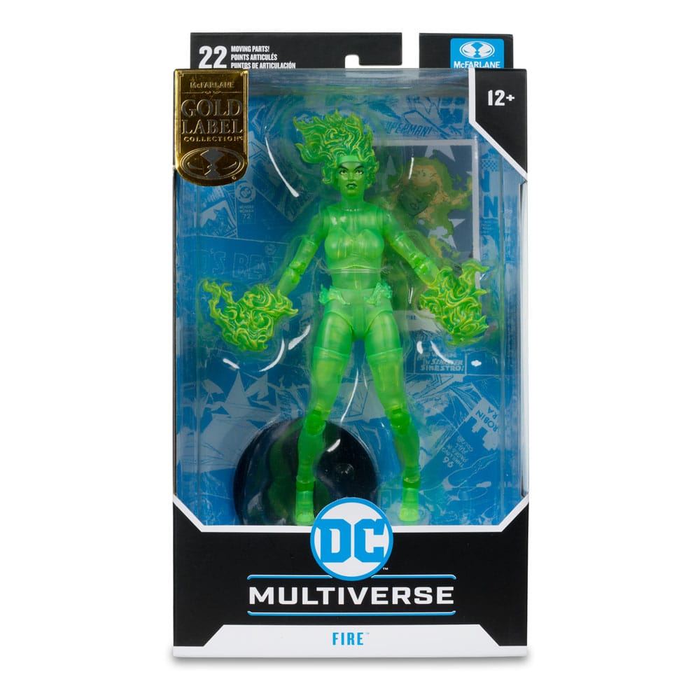 DC Multiverse Action Figure Metallo (Gold Label) / Fire (Gold Label) 18 cm