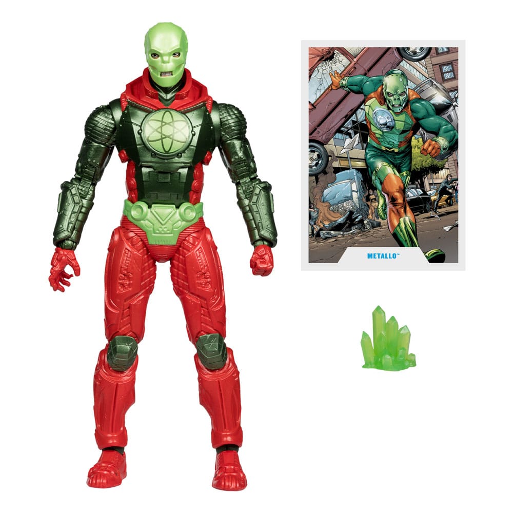 DC Multiverse Action Figure Metallo (Gold Label) / Fire (Gold Label) 18 cm