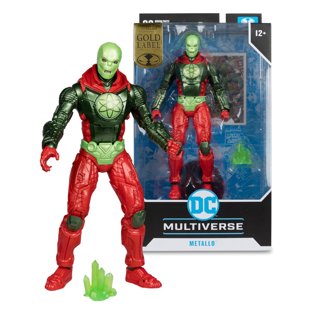 DC Multiverse Action Figure Metallo (Gold Label) / Fire (Gold Label) 18 cm