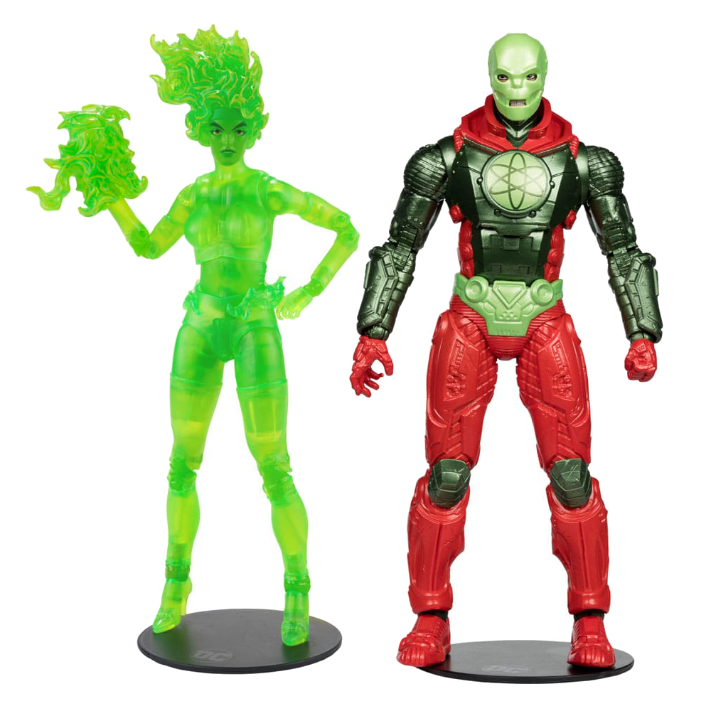 DC Multiverse Action Figure Metallo (Gold Label) / Fire (Gold Label) 18 cm