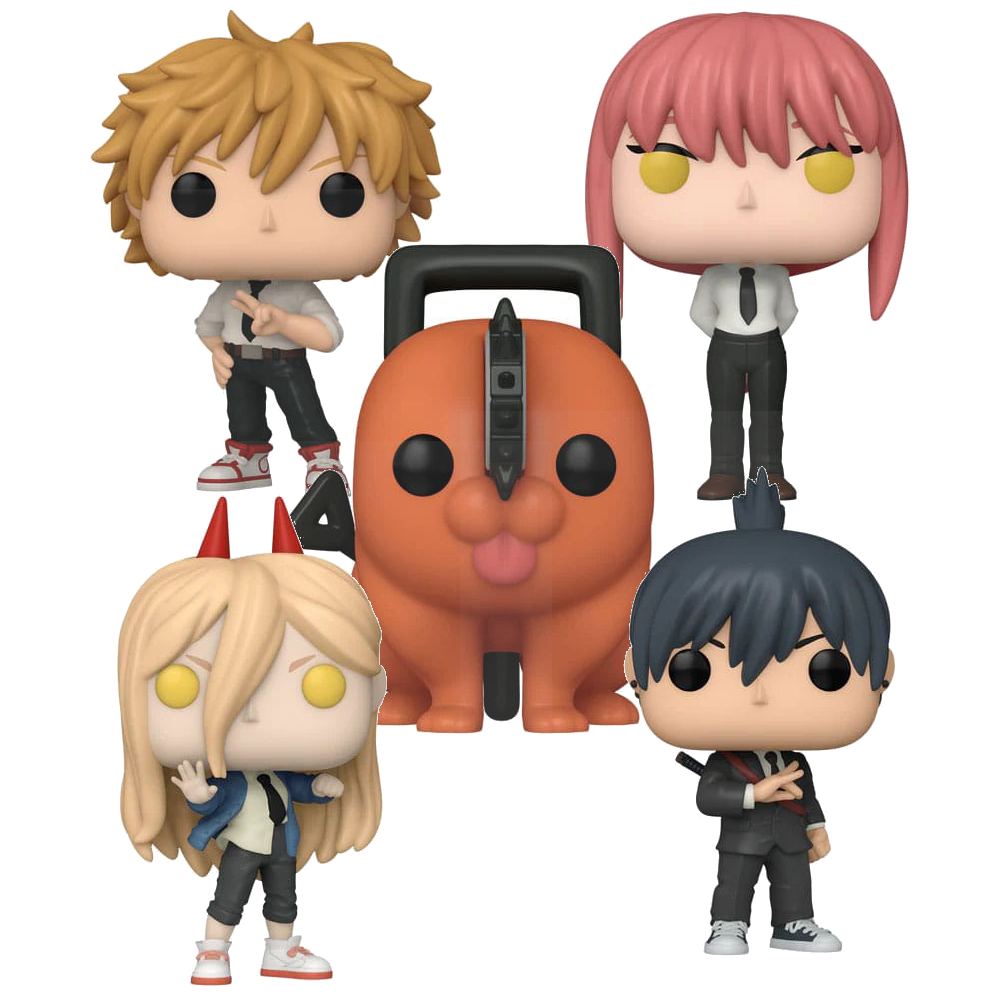 Chainsaw Man POP! Animation Vinyl Figure Denji / Aki / Power / Makima / Pochita 9 cm