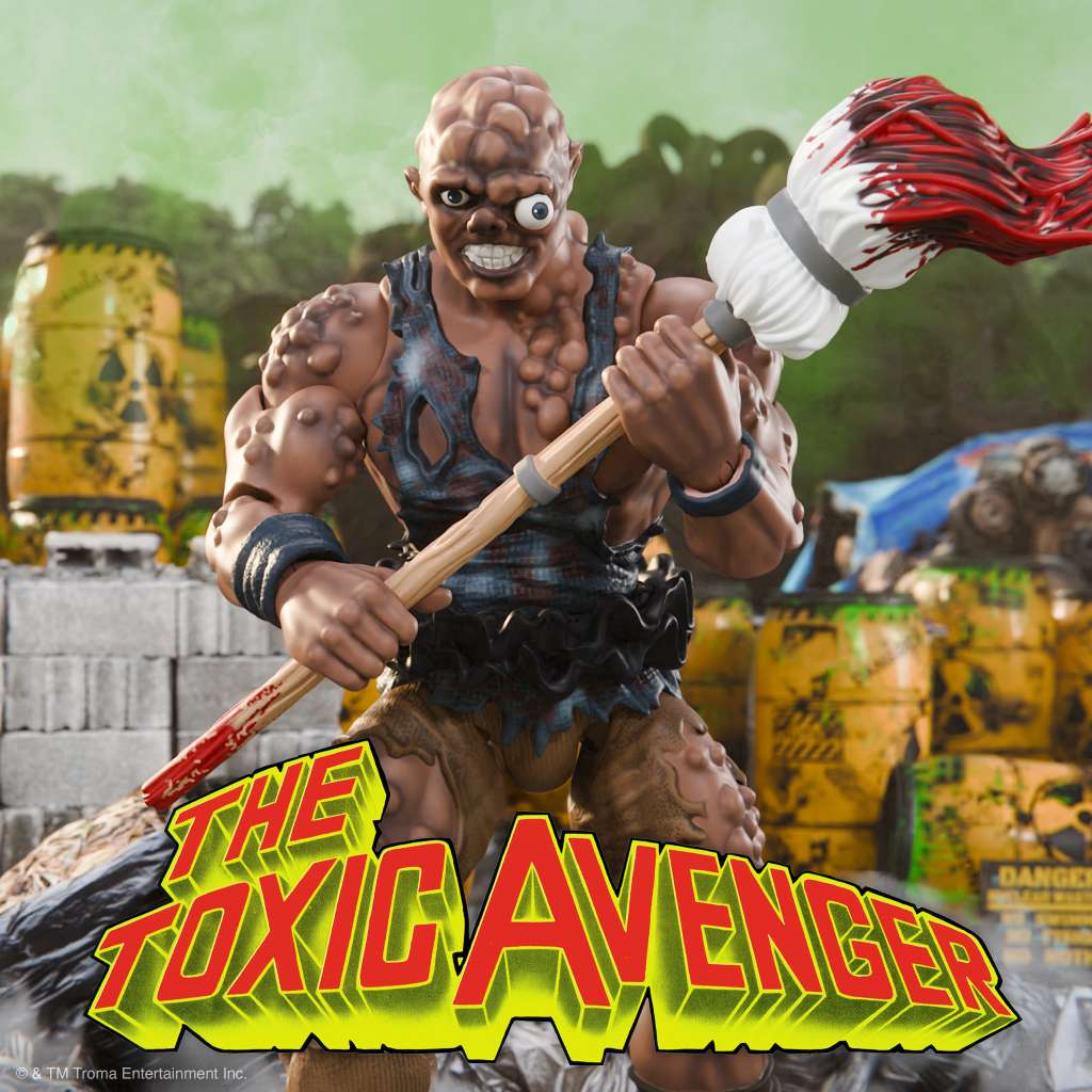 Toxic Avenger Ultimates! Toxic Avenger Movie Figure 18 cm