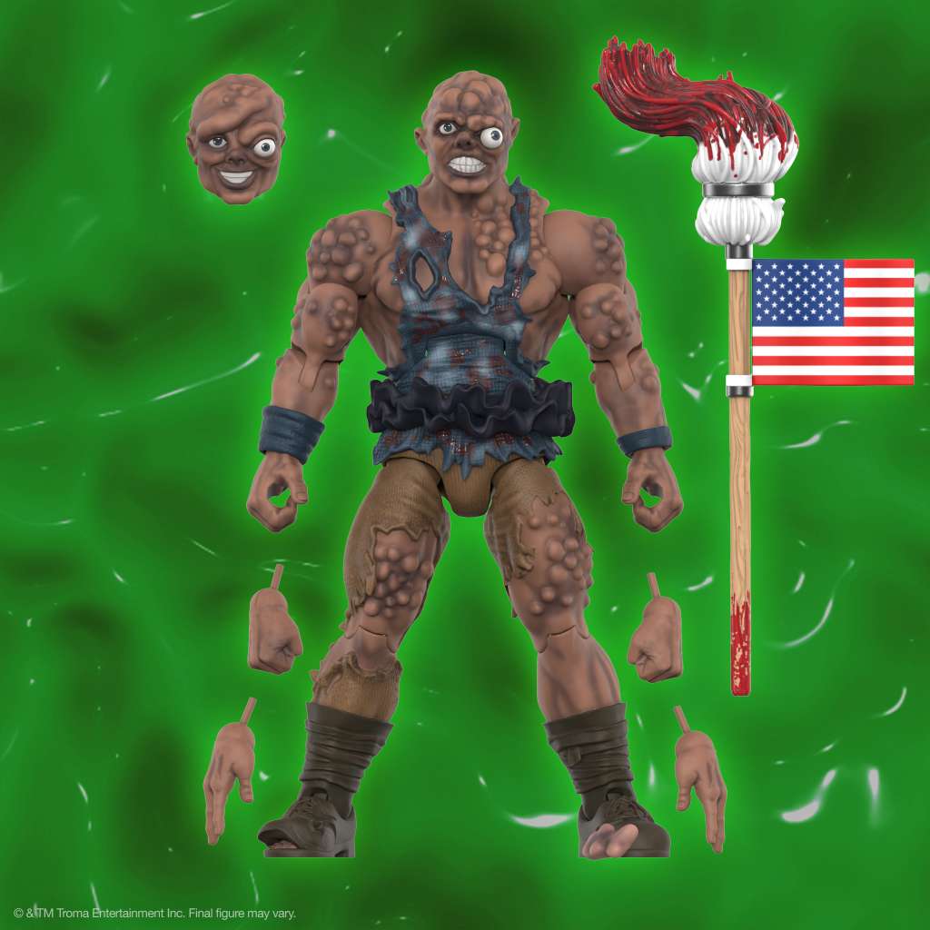 Toxic Avenger Ultimates! Toxic Avenger Movie Figure 18 cm