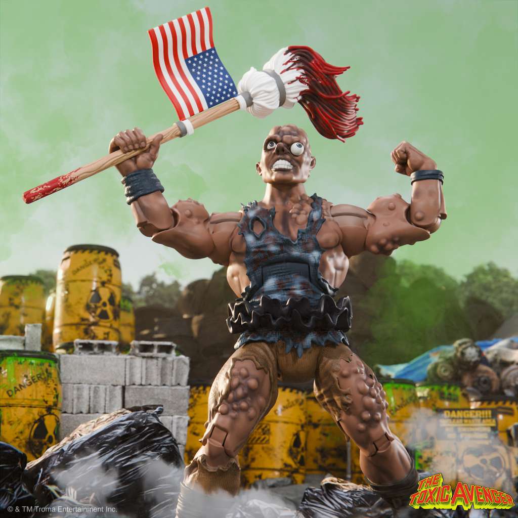 Toxic Avenger Ultimates! Toxic Avenger Movie Figure 18 cm