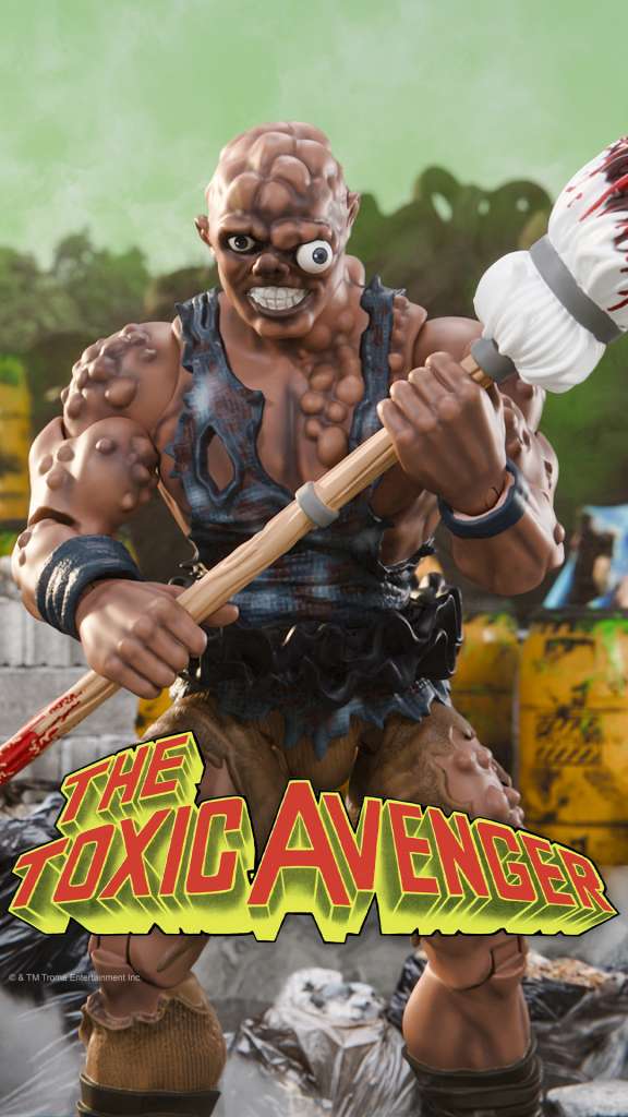 Toxic Avenger Ultimates! Toxic Avenger Movie Figure 18 cm