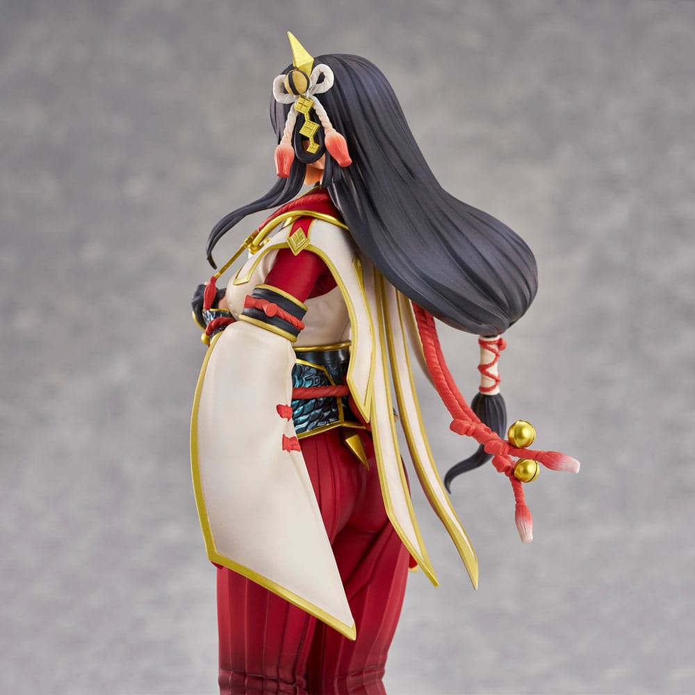 Monster Hunter Rise Statue PVC Minoto the Hub Maiden / Hinoa the Quest Maiden 26 cm