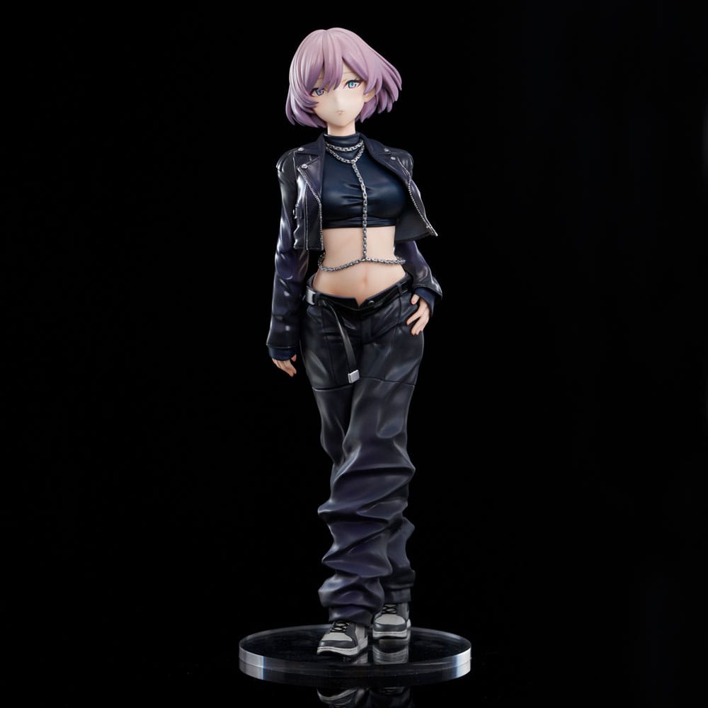 Gridman Universe Zozo Black Collection Statue PVC Mujina / Yume Minami  25 cm