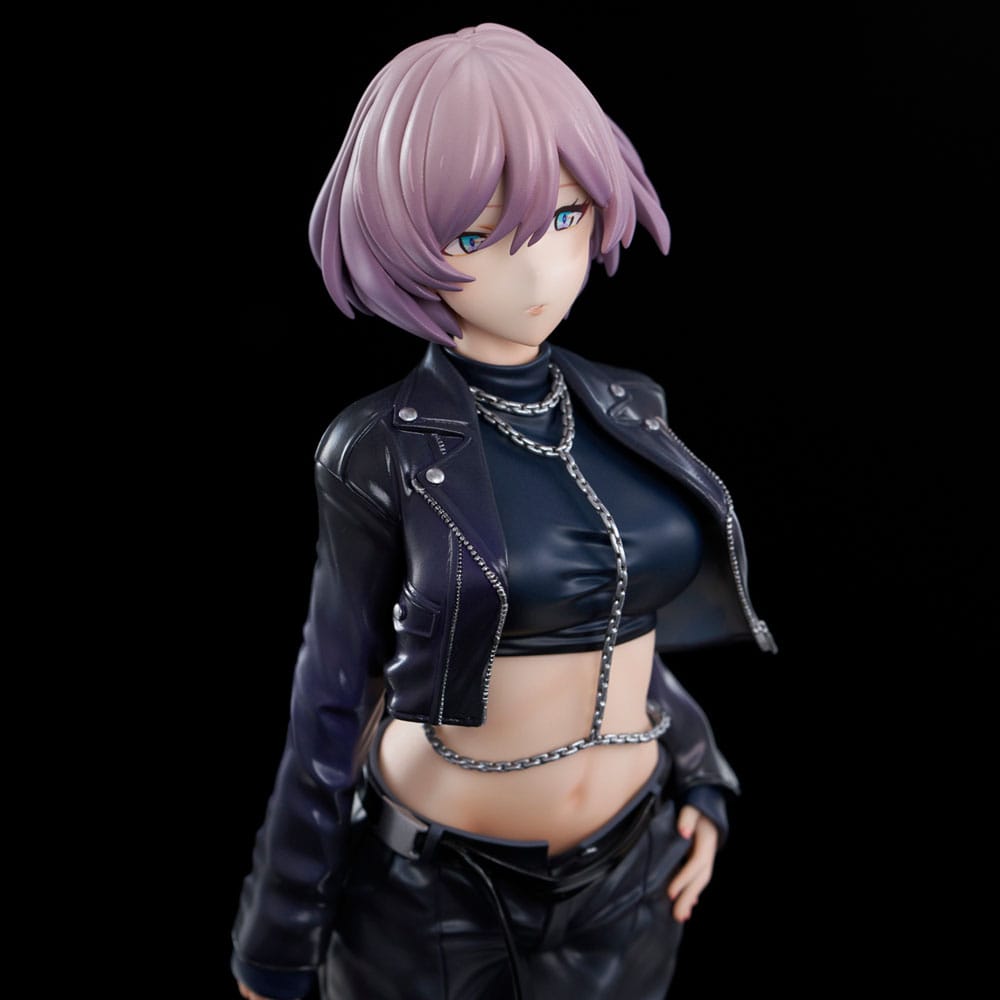 Gridman Universe Zozo Black Collection Statue PVC Mujina / Yume Minami  25 cm