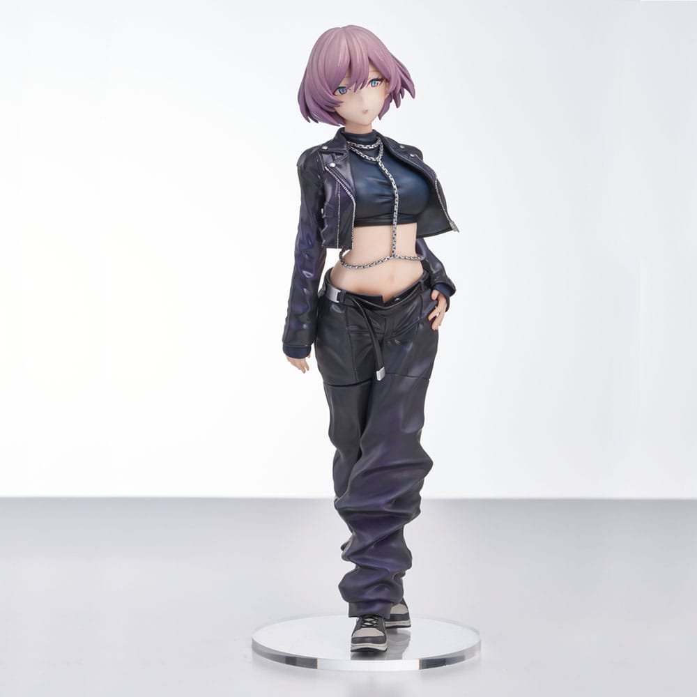 Gridman Universe Zozo Black Collection Statue PVC Mujina / Yume Minami  25 cm