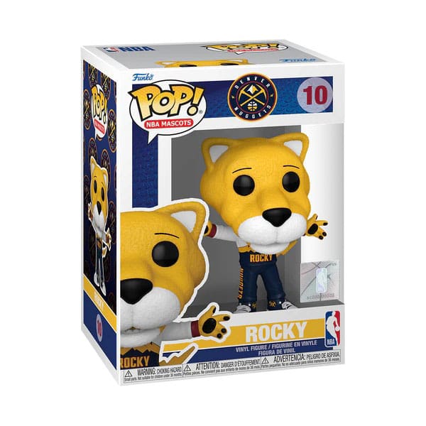 NBA Mascots POP! Sports Vinyl Figure Denver / Memphis - Rocky / Grizz 9 cm