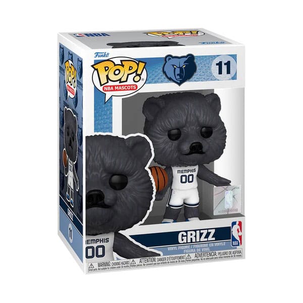 NBA Mascots POP! Sports Vinyl Figure Denver / Memphis - Rocky / Grizz 9 cm