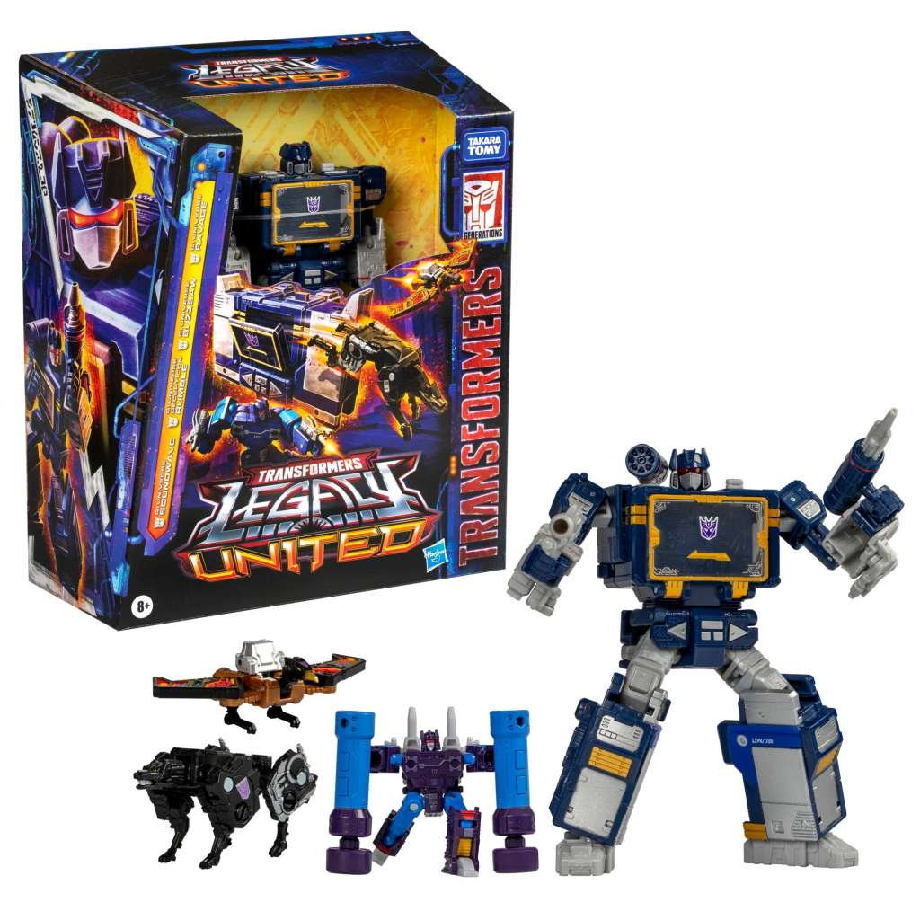 Transformers Legacy Armada / G1 Universe Soundwave / Galvatron Action Figure