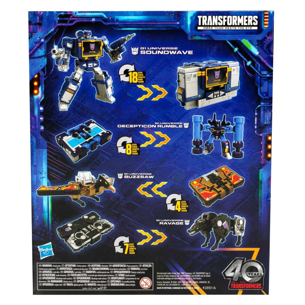 Transformers Legacy Armada / G1 Universe Soundwave / Galvatron Action Figure