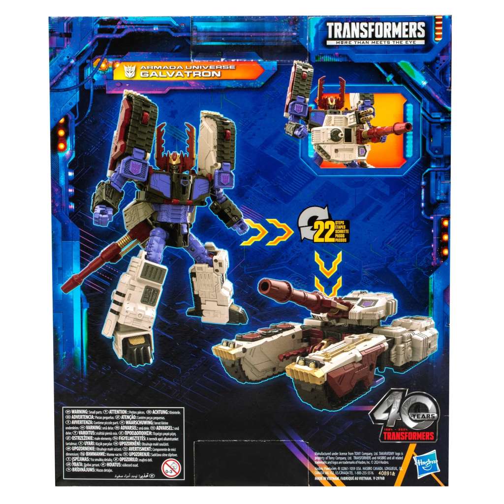 Transformers Legacy Armada / G1 Universe Soundwave / Galvatron Action Figure