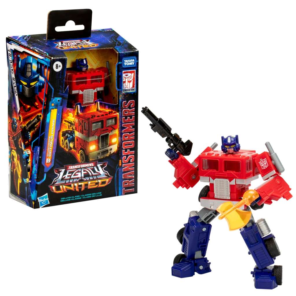 Transformers Legacy Cyberverse / G1 Universe Slipstream / Optimus Prime / Quake Action Figure