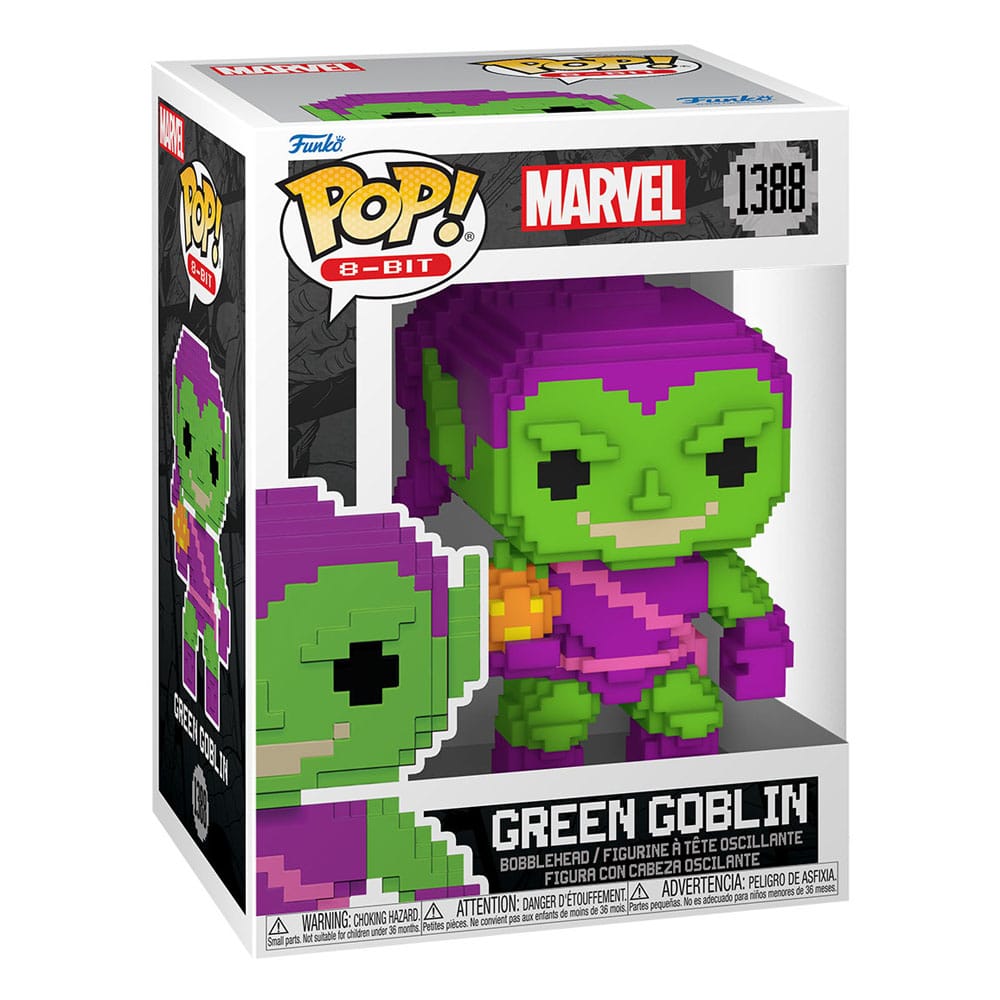 Marvel POP! 8-Bit Vinyl Figure Doc Ock / Spider-Man / Green Goblin 9 cm