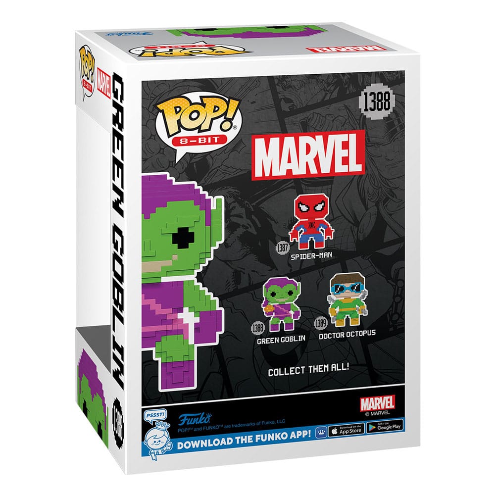 Marvel POP! 8-Bit Vinyl Figure Doc Ock / Spider-Man / Green Goblin 9 cm