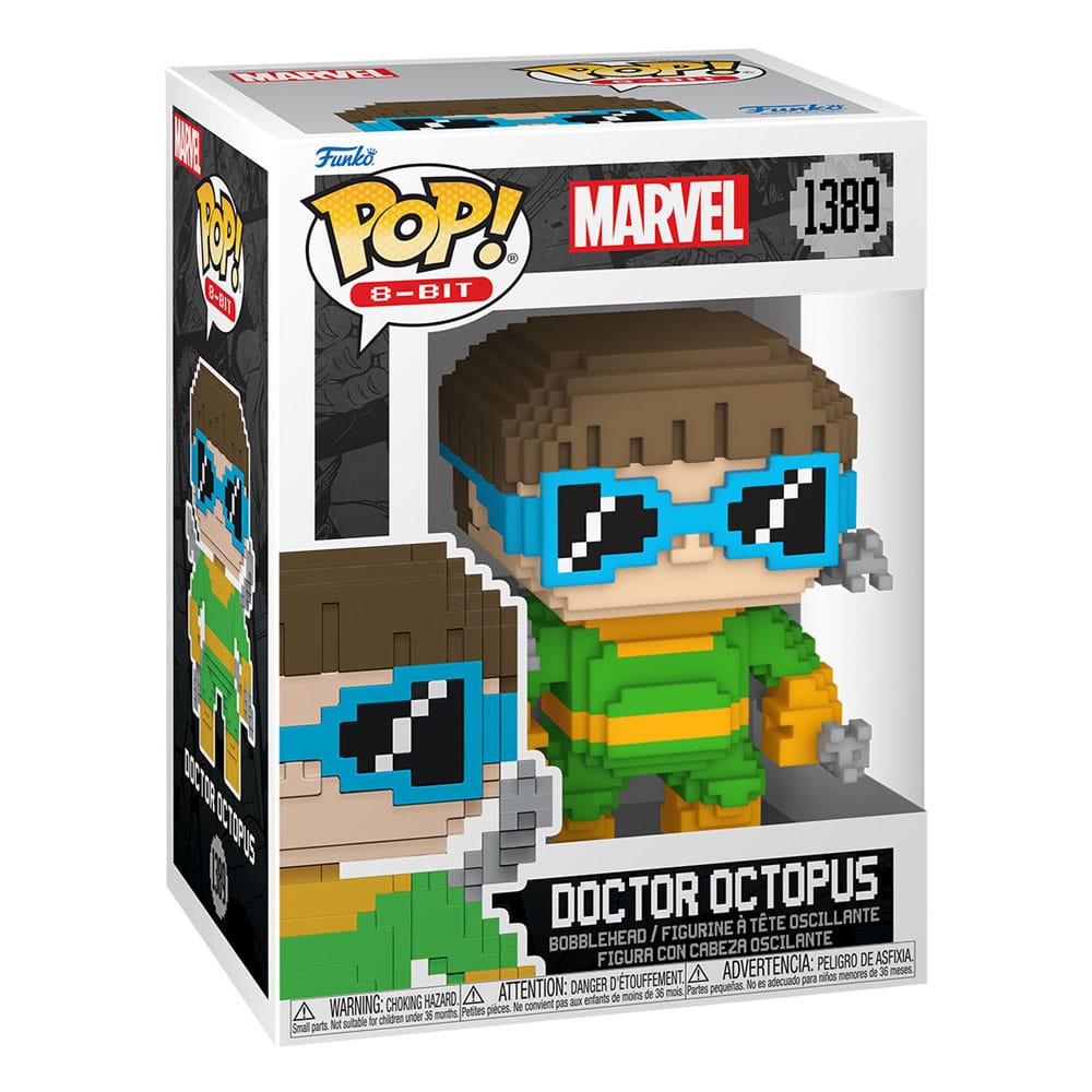 Marvel POP! 8-Bit Vinyl Figure Doc Ock / Spider-Man / Green Goblin 9 cm