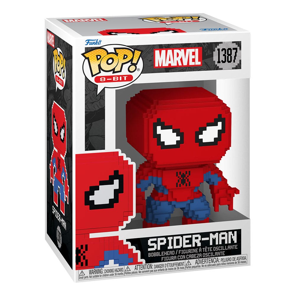 Marvel POP! 8-Bit Vinyl Figure Doc Ock / Spider-Man / Green Goblin 9 cm