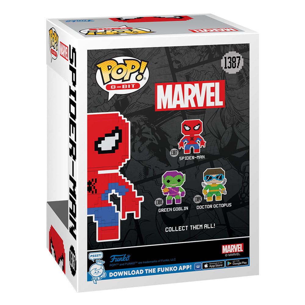 Marvel POP! 8-Bit Vinyl Figure Doc Ock / Spider-Man / Green Goblin 9 cm