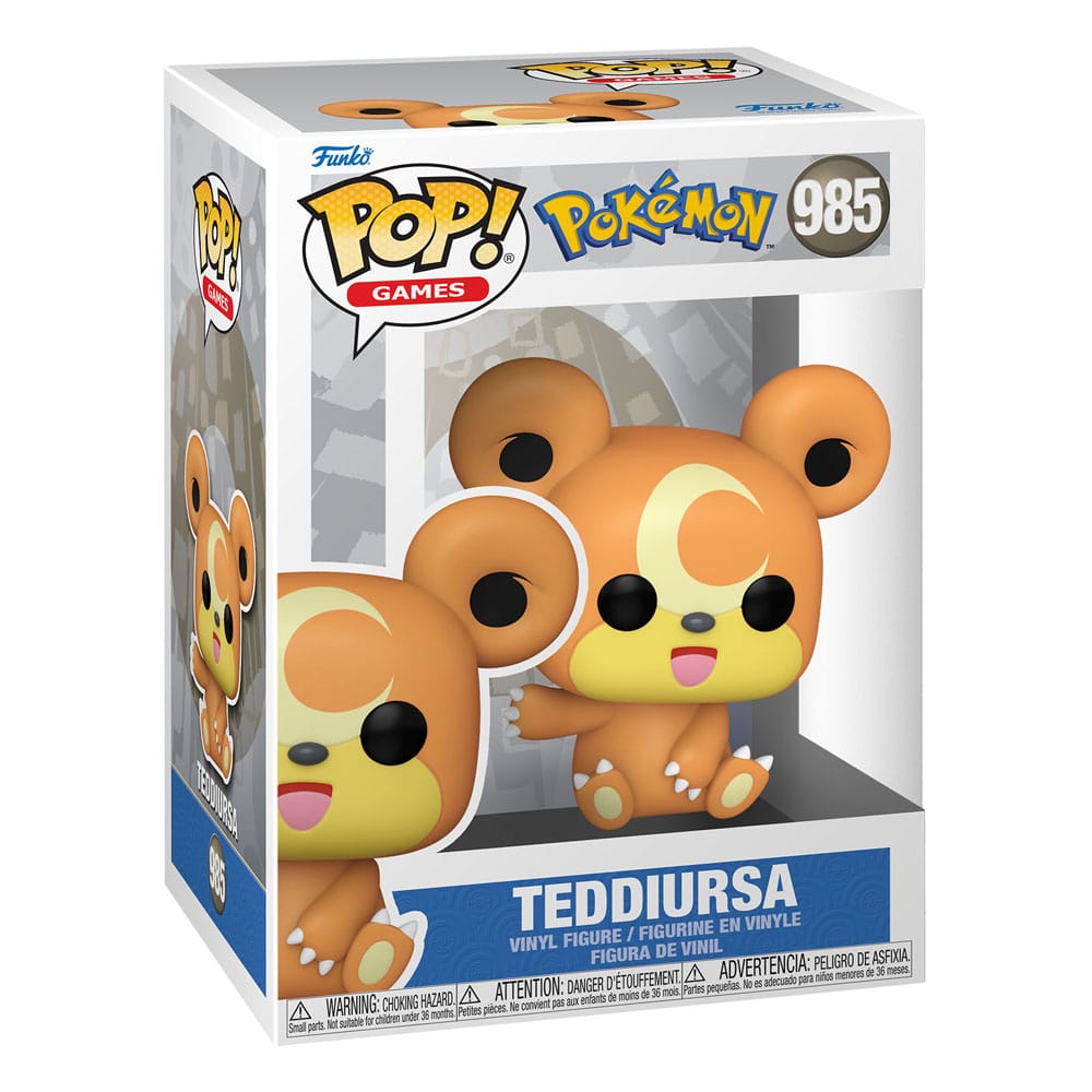 Pokemon POP! Games Vinyl Figure Sprigatito / Teddyursa / Blaziken (EMEA) 9 cm