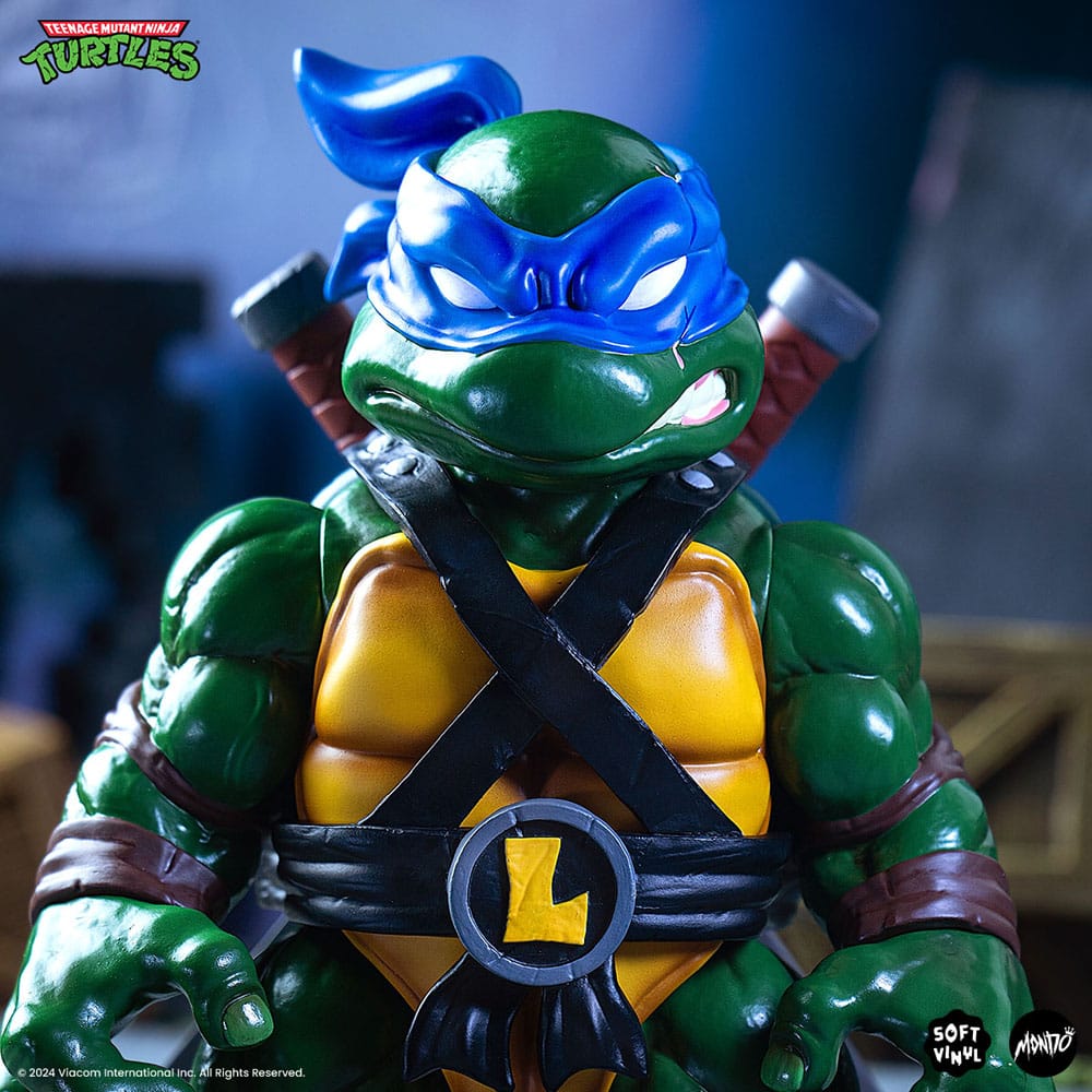 Teenage Mutant Ninja Turtles Soft Vinyl Figure Leonardo / Donatello 25 cm