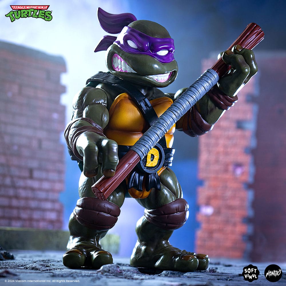 Teenage Mutant Ninja Turtles Soft Vinyl Figure Leonardo / Donatello 25 cm