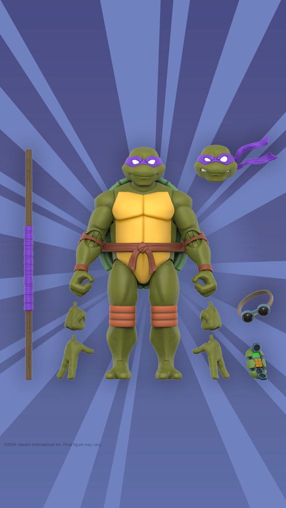 Teenage Mutant Ninja Turtles Ultimates Wave 12 Michelangelo / Leonardo / Donatello / Raffaello 18 cm