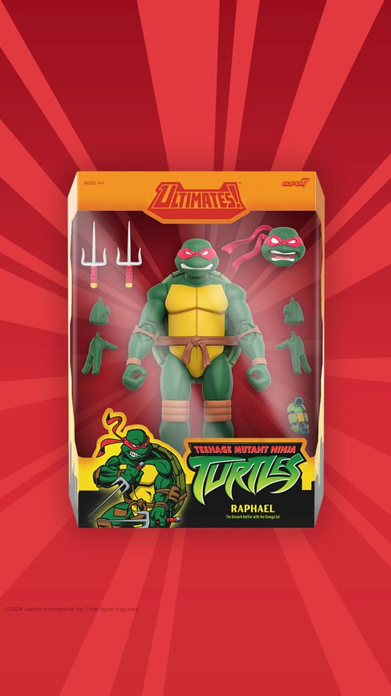 Teenage Mutant Ninja Turtles Ultimates Wave 12 Michelangelo / Leonardo / Donatello / Raffaello 18 cm