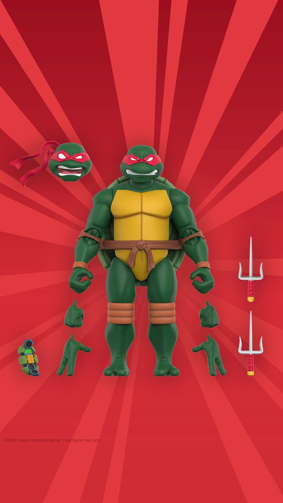 Teenage Mutant Ninja Turtles Ultimates Wave 12 Michelangelo / Leonardo / Donatello / Raffaello 18 cm