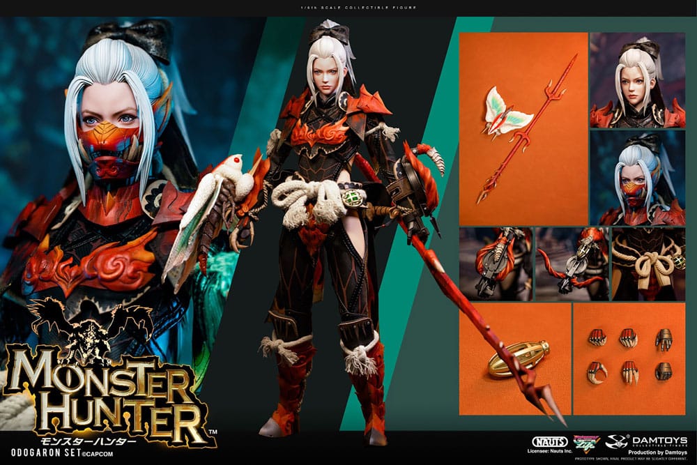 Monster Hunter Action Figure 1/6 Yukumo / Odogaron 28 cm