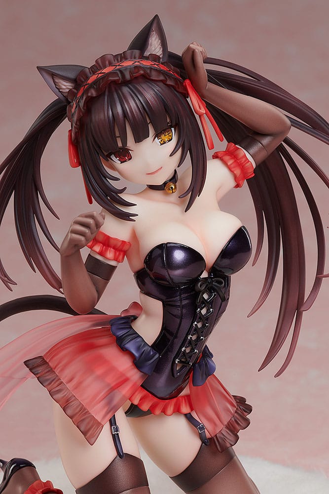 Date A Live Statue 1/7 Kurumi Tokisaki Cat Ears Ver. 17 cm