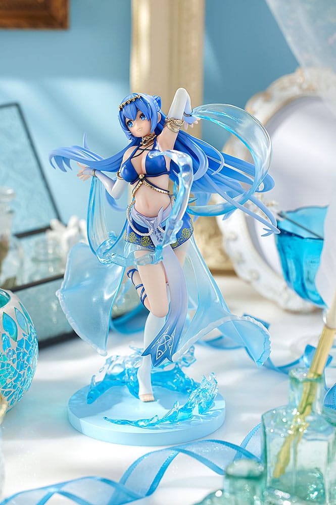 Konosuba: PVC Statue Aqua / Darkness Light Novel 10th Anniversary Ver. 18 cm