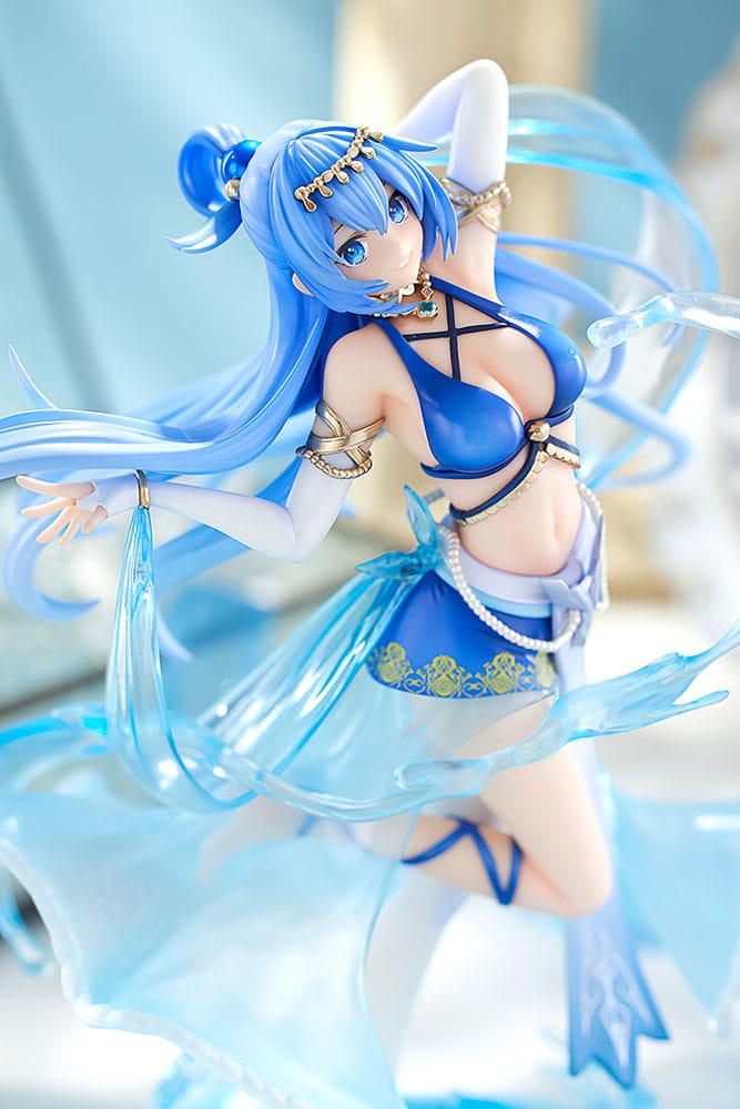 Konosuba: PVC Statue Aqua / Darkness Light Novel 10th Anniversary Ver. 18 cm