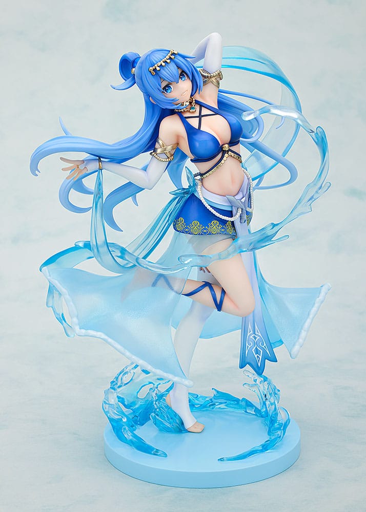 Konosuba: PVC Statue Aqua / Darkness Light Novel 10th Anniversary Ver. 18 cm