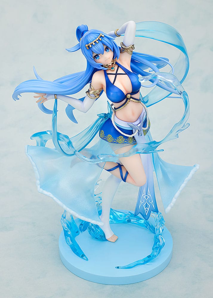 Konosuba: PVC Statue Aqua / Darkness Light Novel 10th Anniversary Ver. 18 cm