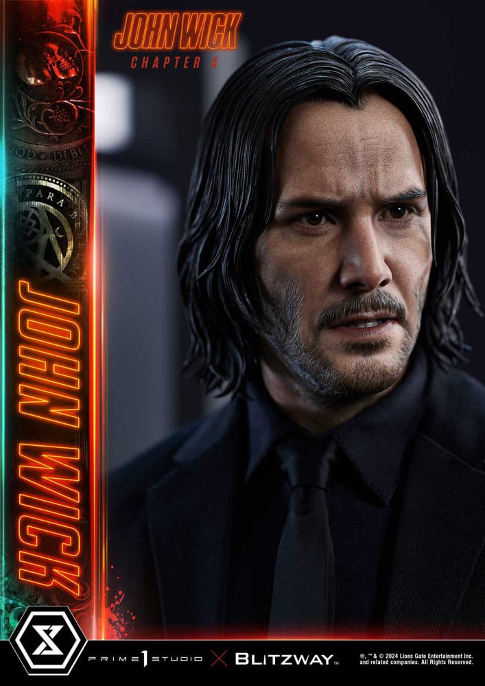 John Wick Chapter 4 Ultimate Premium Masterline Series Statue 1/4 John Wick Deluxe Version 54 cm