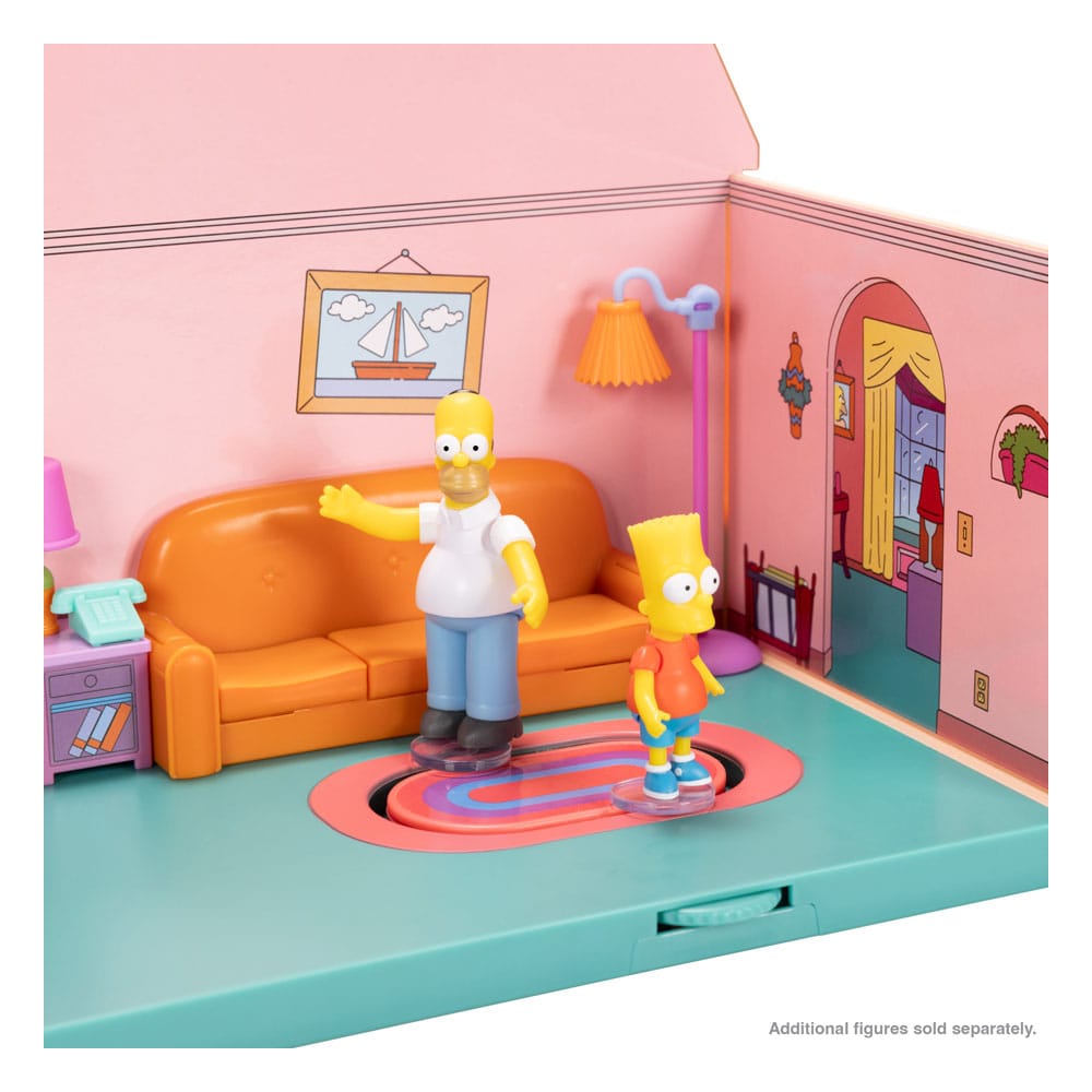 Simpsons Mini Figure Playset Living Room